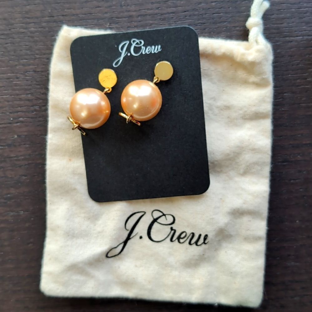 Jcrew stud pearls new